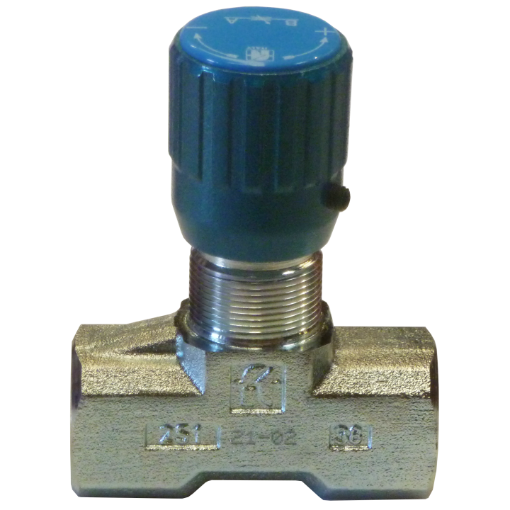 Limiteur de débit bidirectionnel 1/2" Acier