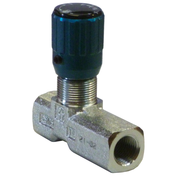Limiteur de débit unidirectionnel 3/4" Acier