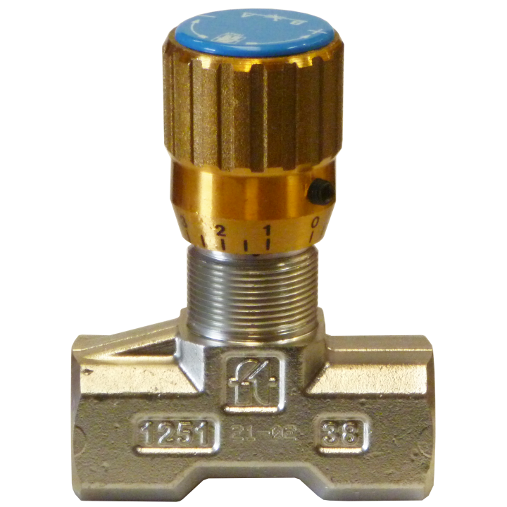 Limiteur de débit bidirectionnel 3/8" Laiton